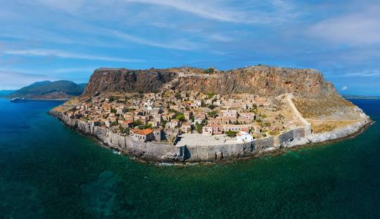 In the most romantic places, Monemvasia truly shines.