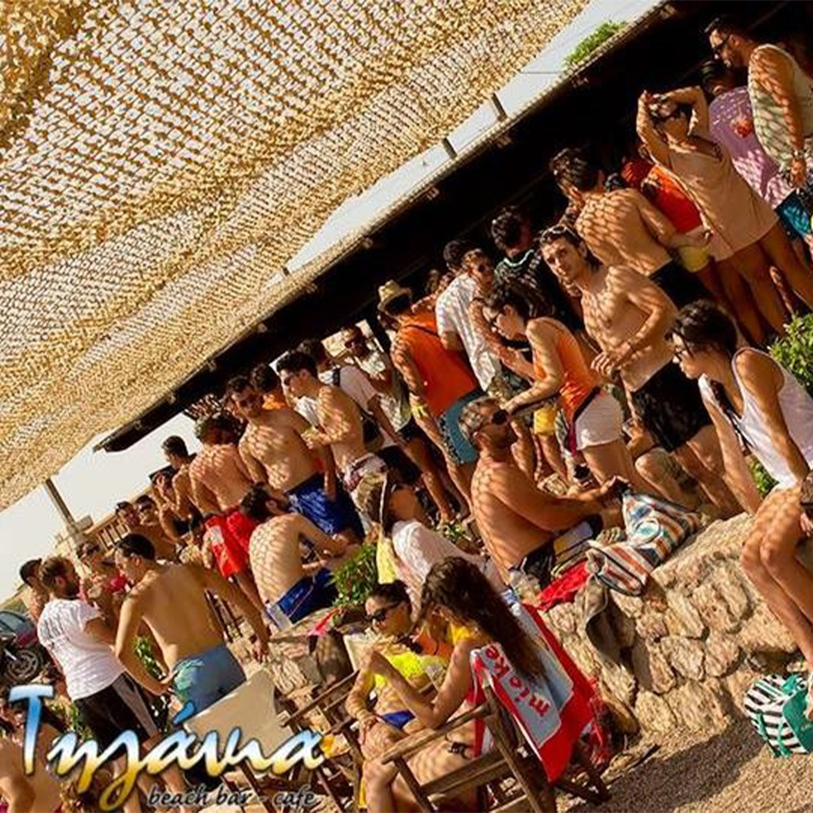 Beach Party at One of the Most Beautiful Beaches in Laconia
